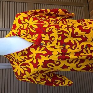 Manuhealii Boys XL Button down shirt